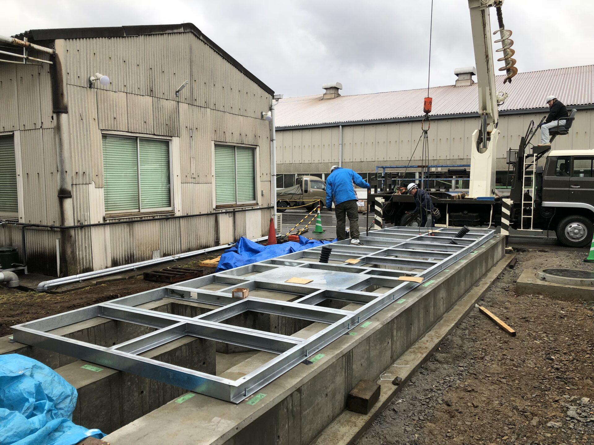 茨城県某工場受変電設備工事